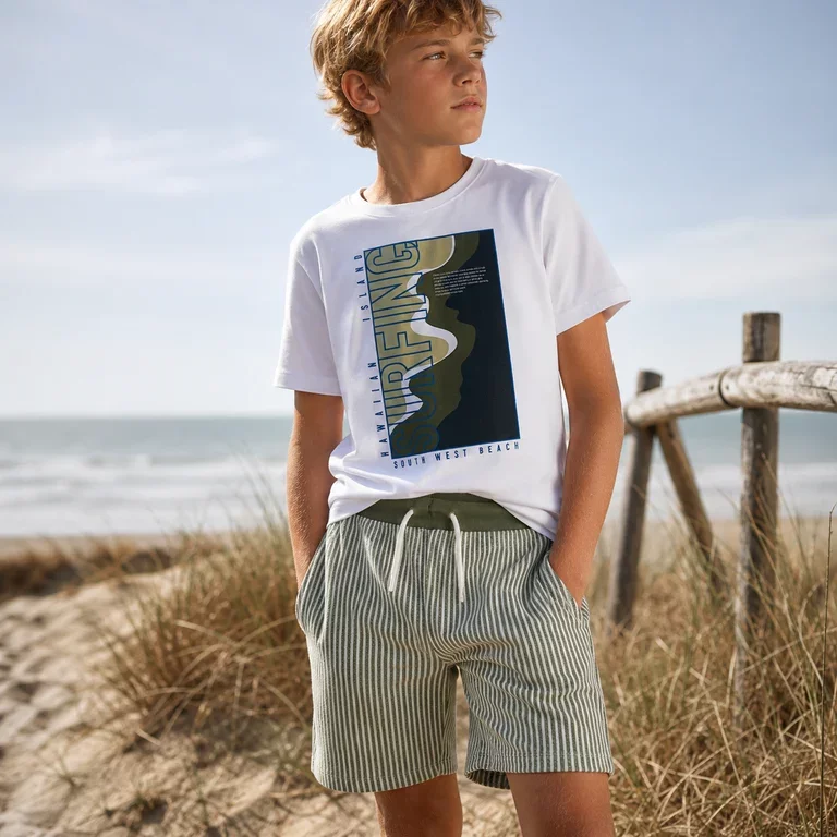 Korte broek sweat Hans (olivine)