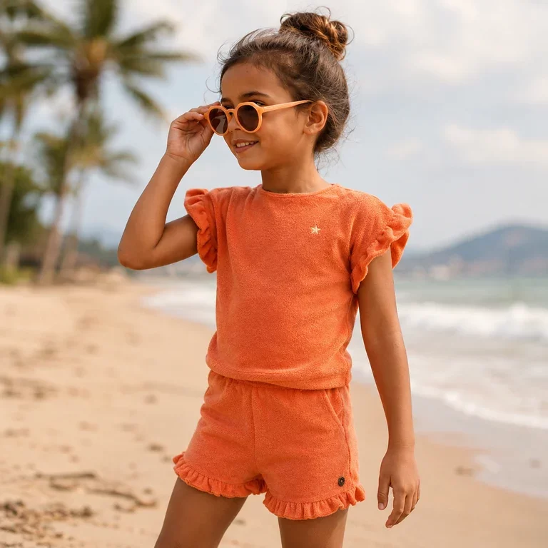 Top badstof Emma (orange)