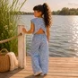 Like Flo Top Clara (denim aop)
