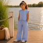Like Flo Broek Fleur (denim aop)