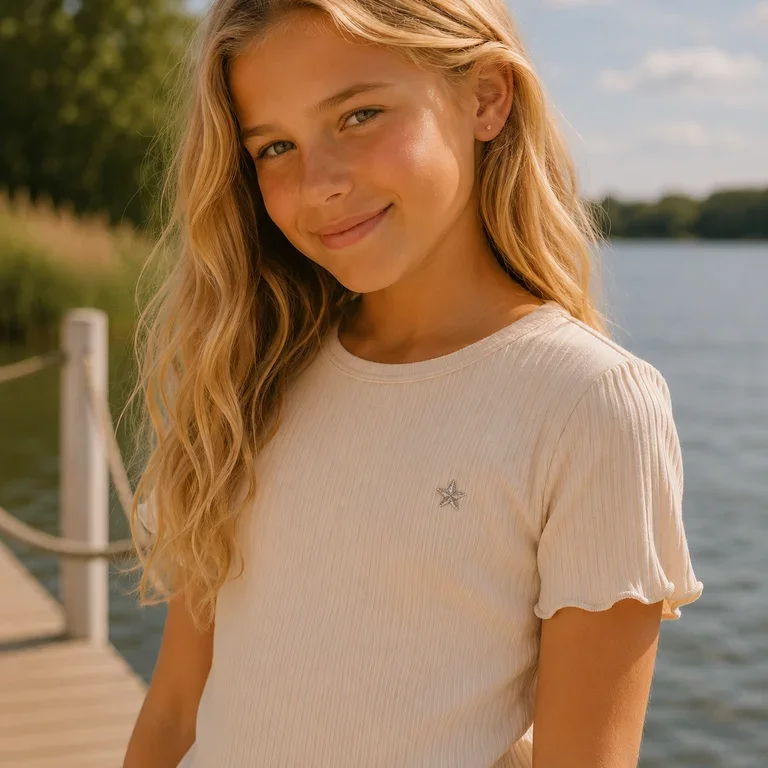 T-shirt Elise rib (kit)