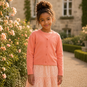 Like Flo Gebreid vestje Derby (peach)