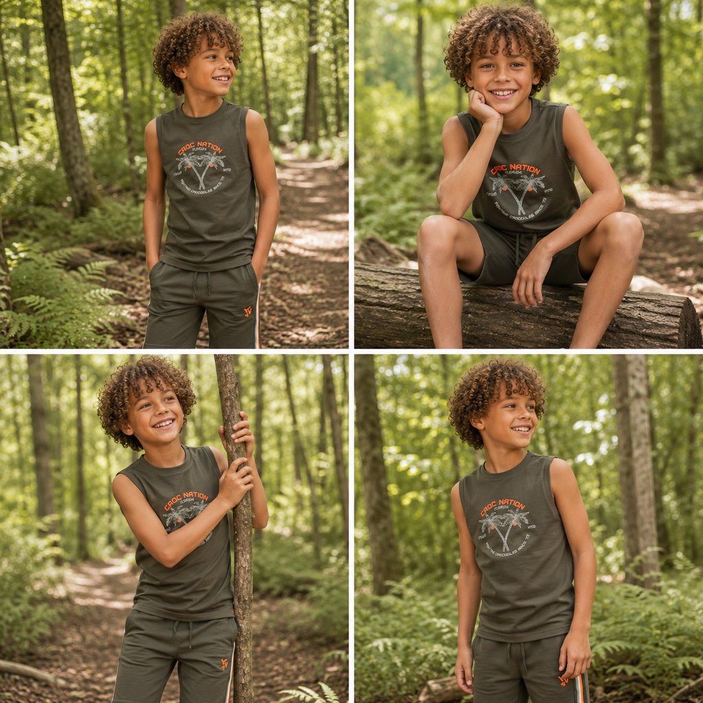 Tanktop Daan (olive)