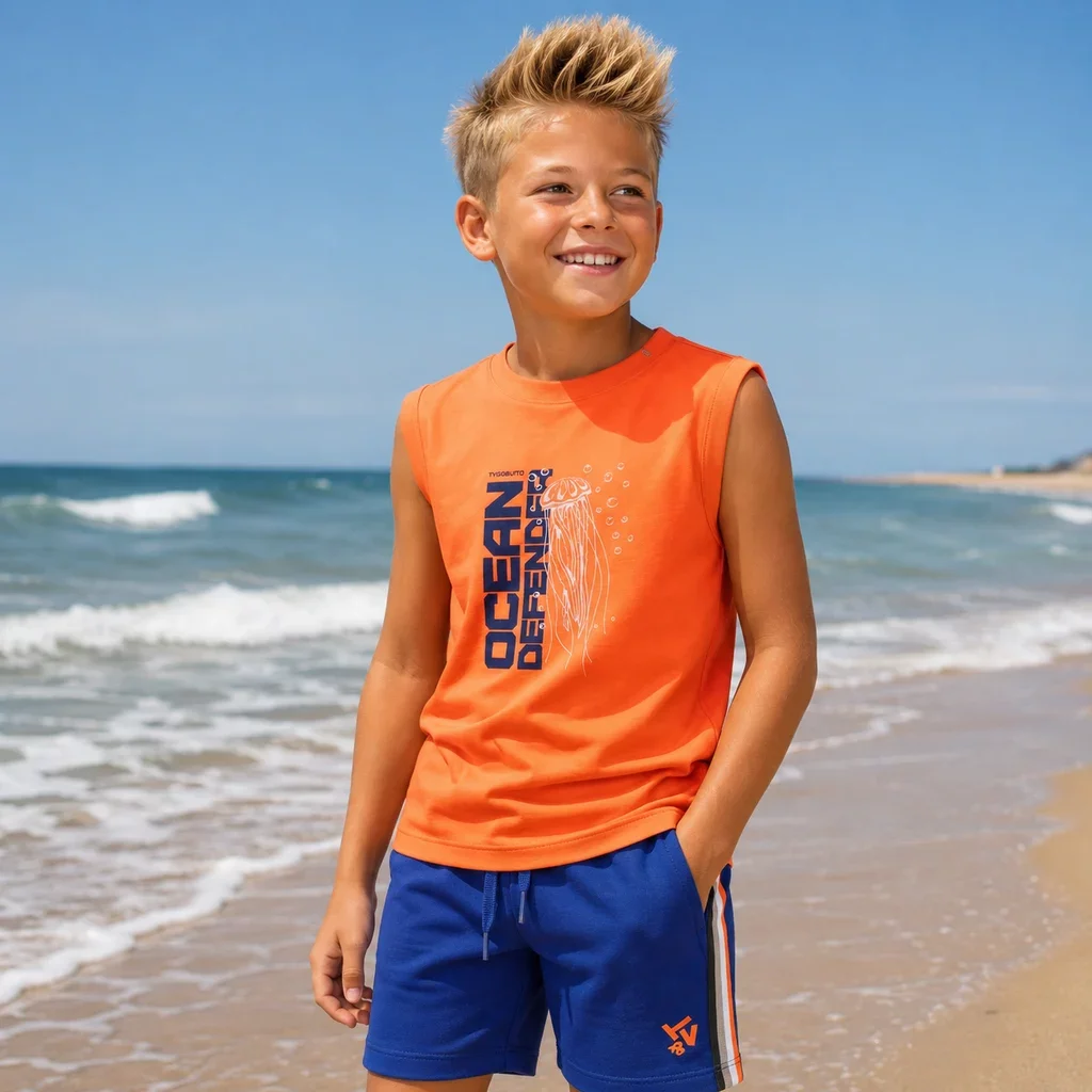Korte broek Toby (true blue)