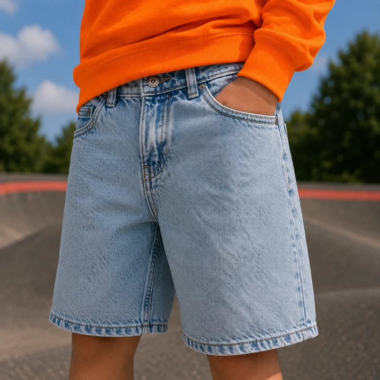 Korte broek SKATER Bram baggy fit (extra light used)