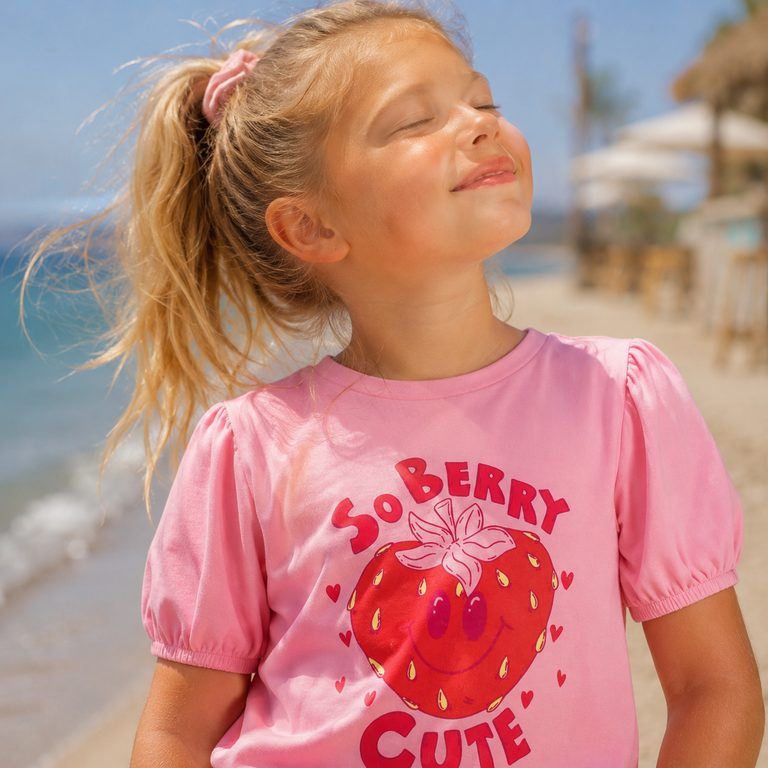 T-shirt (soft pink)