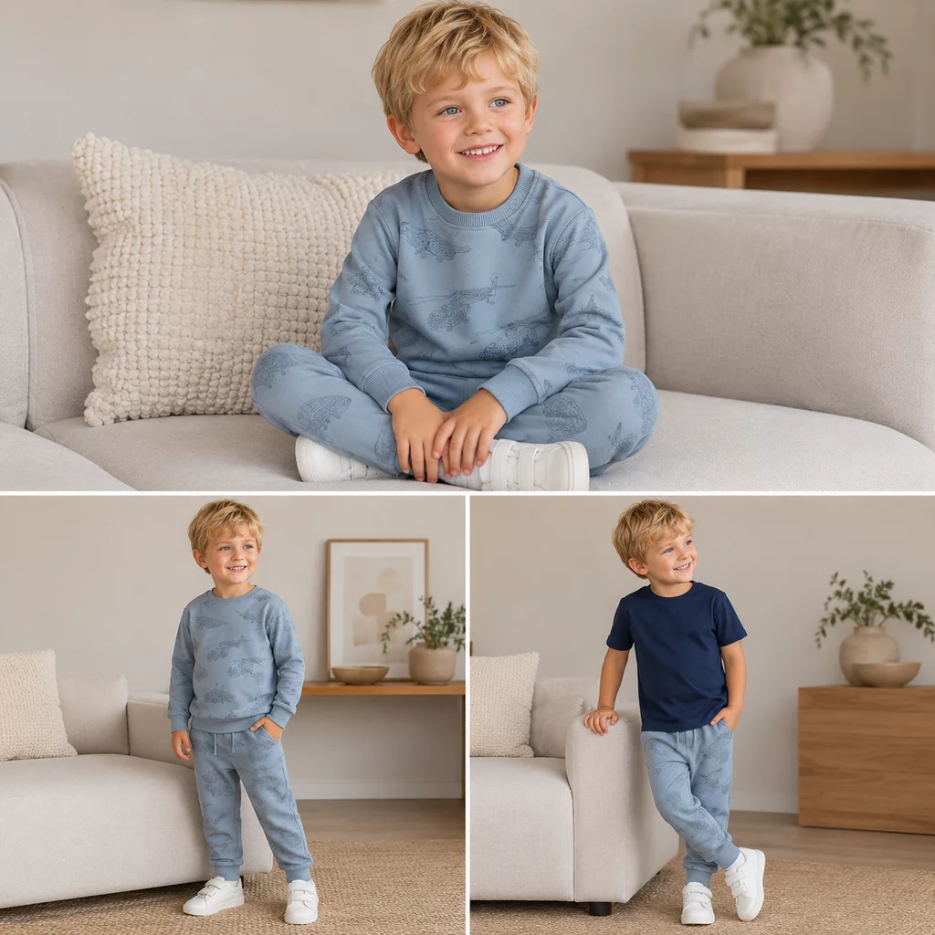 Joggingbroek Varon (dusty blue)