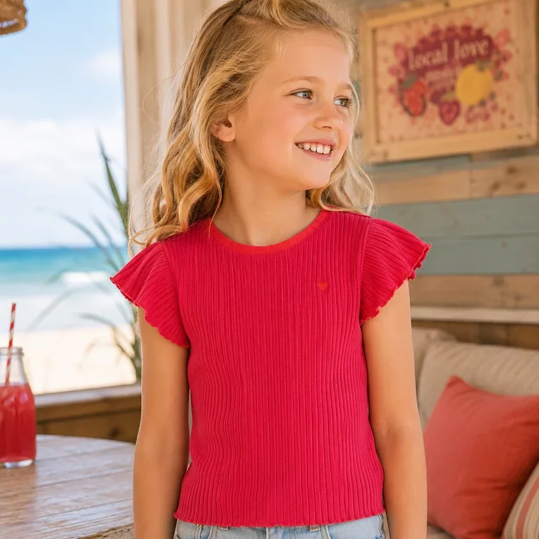 T-shirt (warm pink)