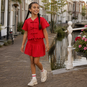 Looxs Broek-rokje (lipstick)