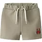 Name It Korte broek sweat Fresno (aluminium)
