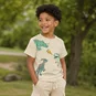 Blue Seven T-shirt (pebble)