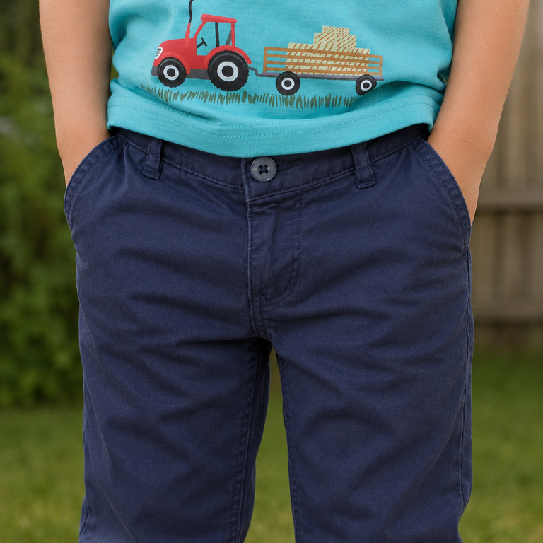 Broek chino (dk blue)