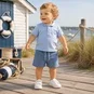Blue Seven Kort broekje (lt blue)