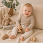 A Tiny Story Longsleeve rib (nougat)