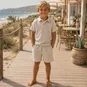 Name It Polo shirt badstof Finti (chateau gray)