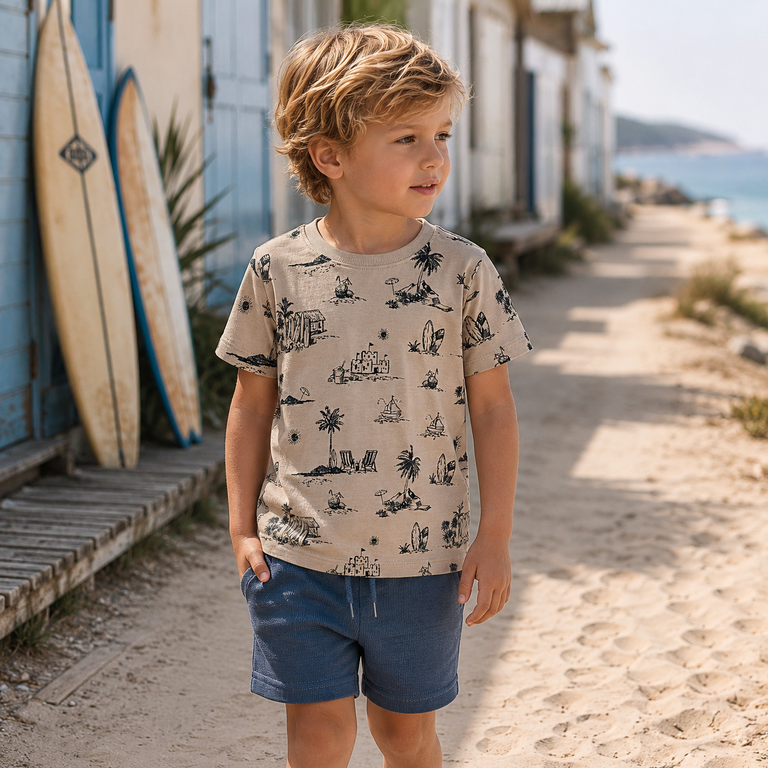 OP=OP! T-shirt Fille (chateau gray)