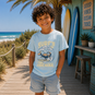 Name It T-shirt Vux (blue fog dino robot)