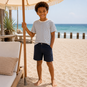 Name It Korte broek twill STRAIGHT Ryan (navy blazer)
