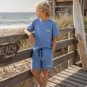 Name It Korte broek sweat Fandel (palace blue)
