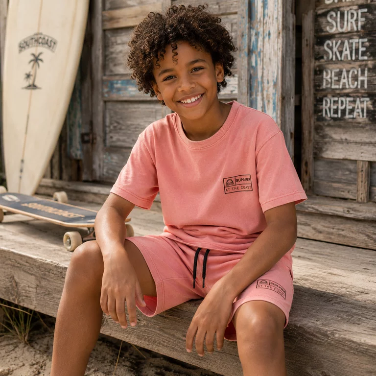 T-shirt Fandel (peach echo)