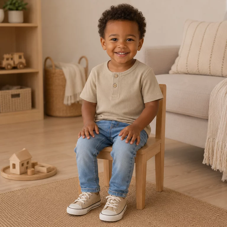 T-shirt granddad rib Kab (pure cashmere)