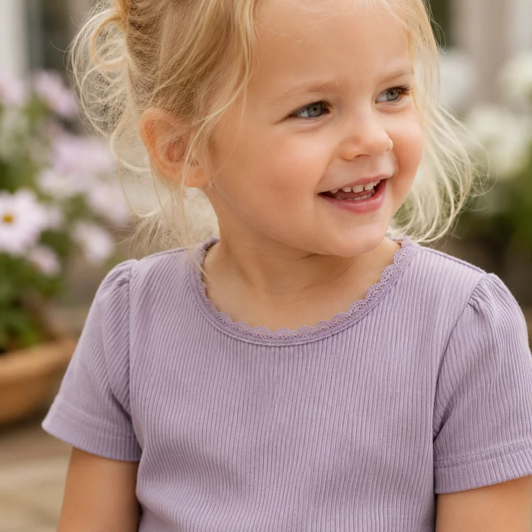 T-shirt rib Kab (lavender gray)