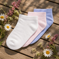 Name It Sokken FOOTIE Vilma (cradle pink/purple impression/cloud dancer)