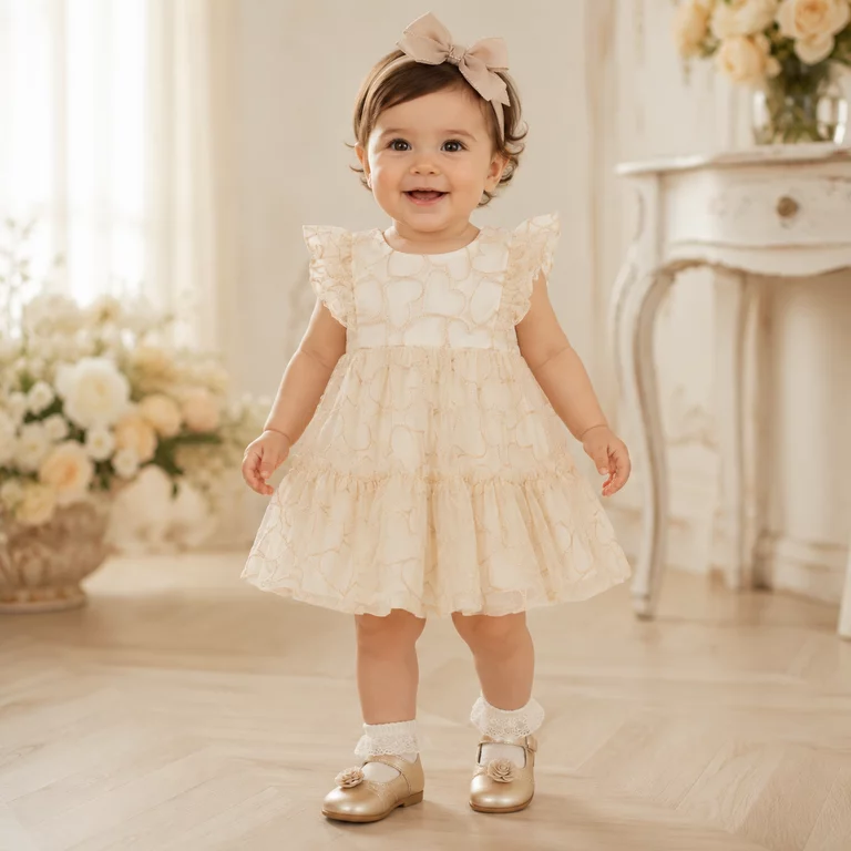 Jurkje tulle (wheat)