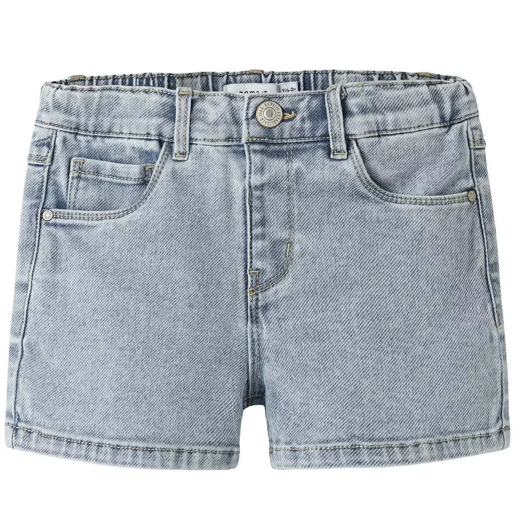Korte jeans MOM FIT Rose (light blue denim)