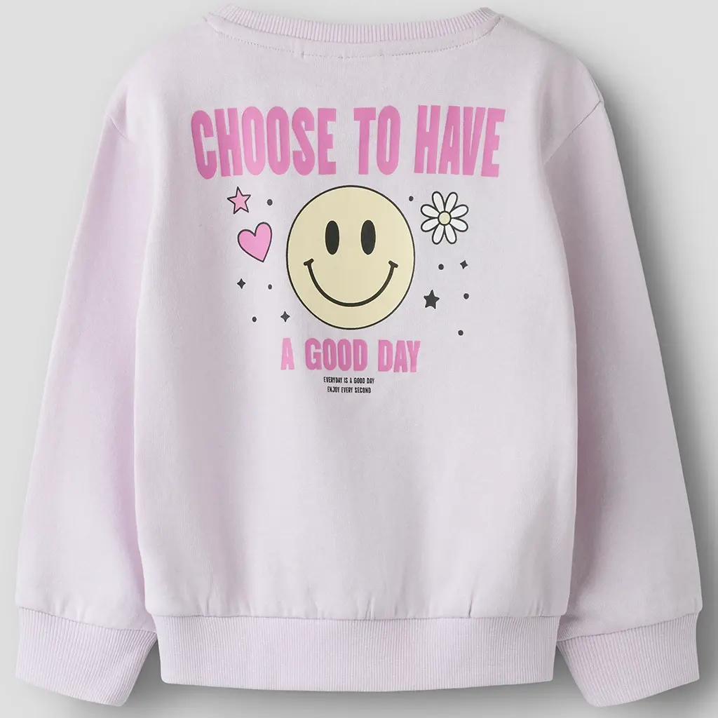 Trui sweat Diana (lavender fog)