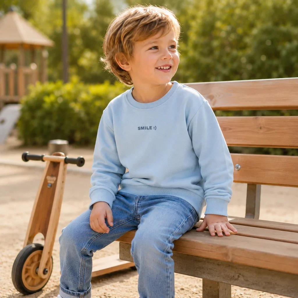 Trui sweat Dilasso (blue fog)
