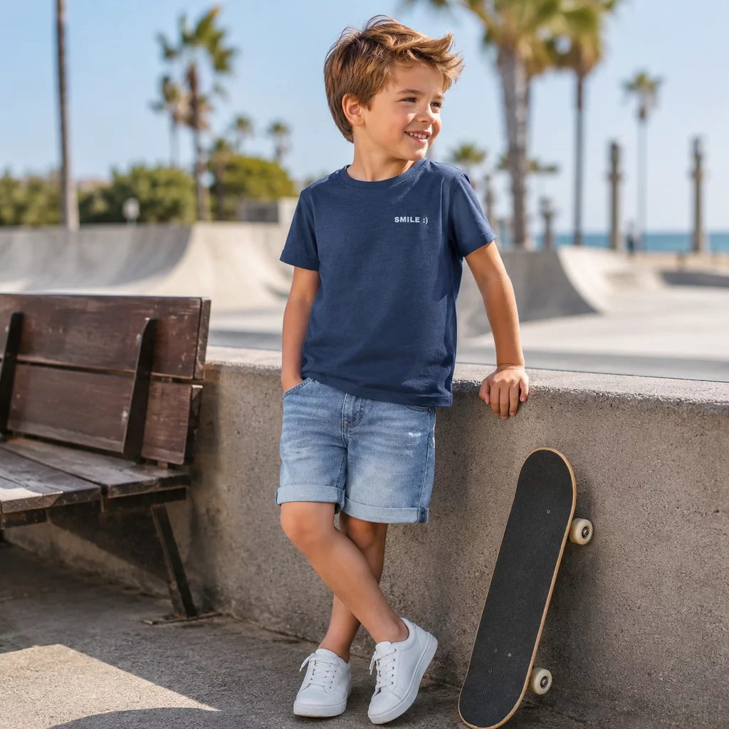T-shirt Dilasso (vintage indigo)