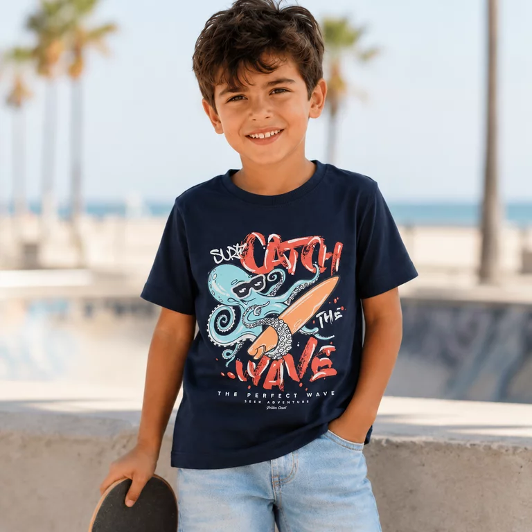 T-shirt Fymz (navy blazer)