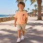 Name It T-shirt Flapz (peach fuzz)