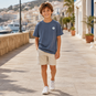 Name It T-shirt Vimpel (vintage indigo palm)