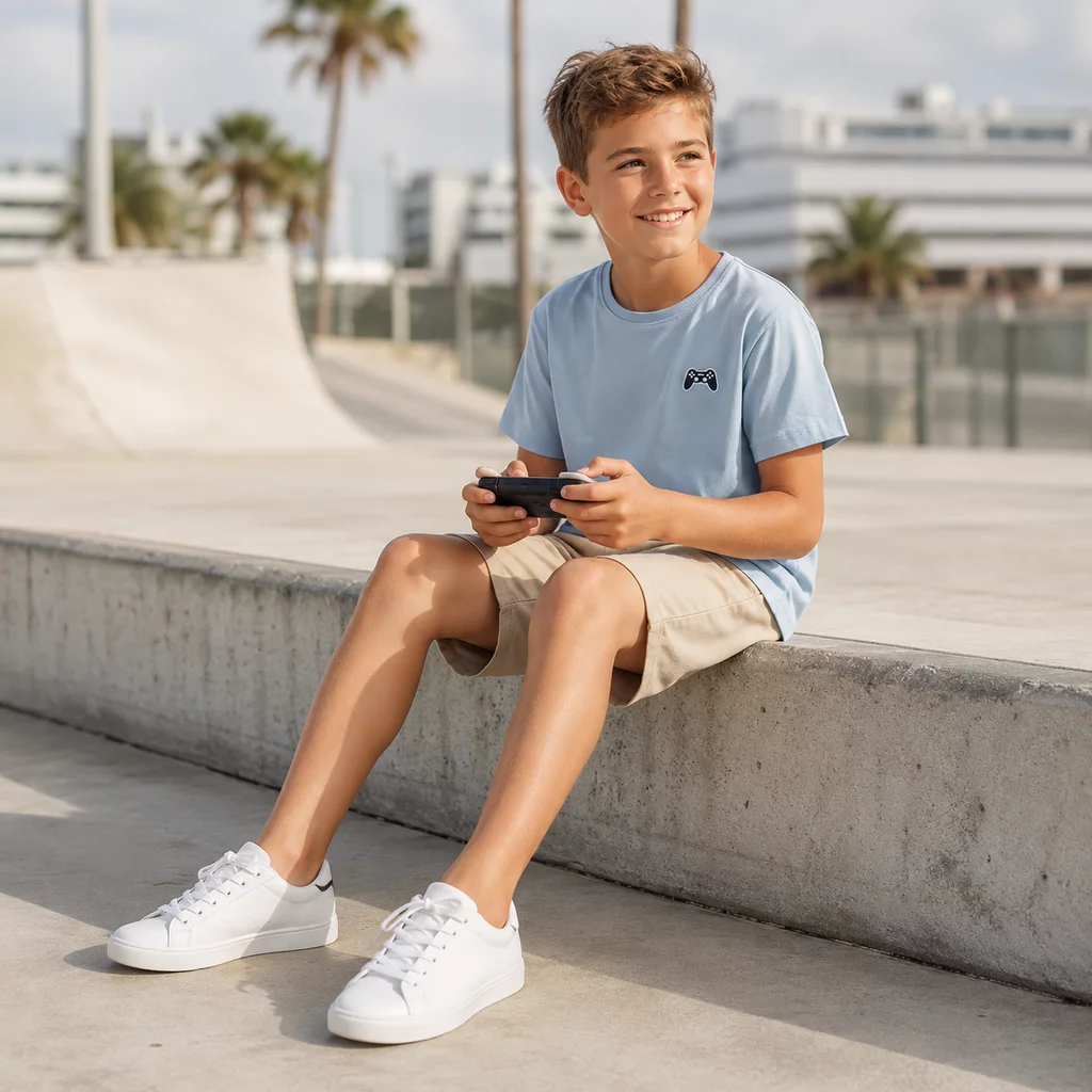 T-shirt Vimpel (blue fog controller)