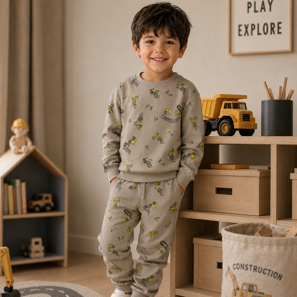 Joggingbroek Vildar (vintage khaki excavator)