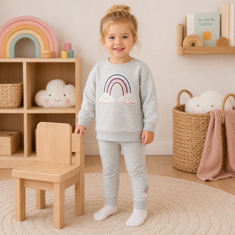Broekje Bilona (light grey melange)