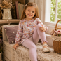 Name It Broekje rib SLIM Blitta (dawn pink melange)