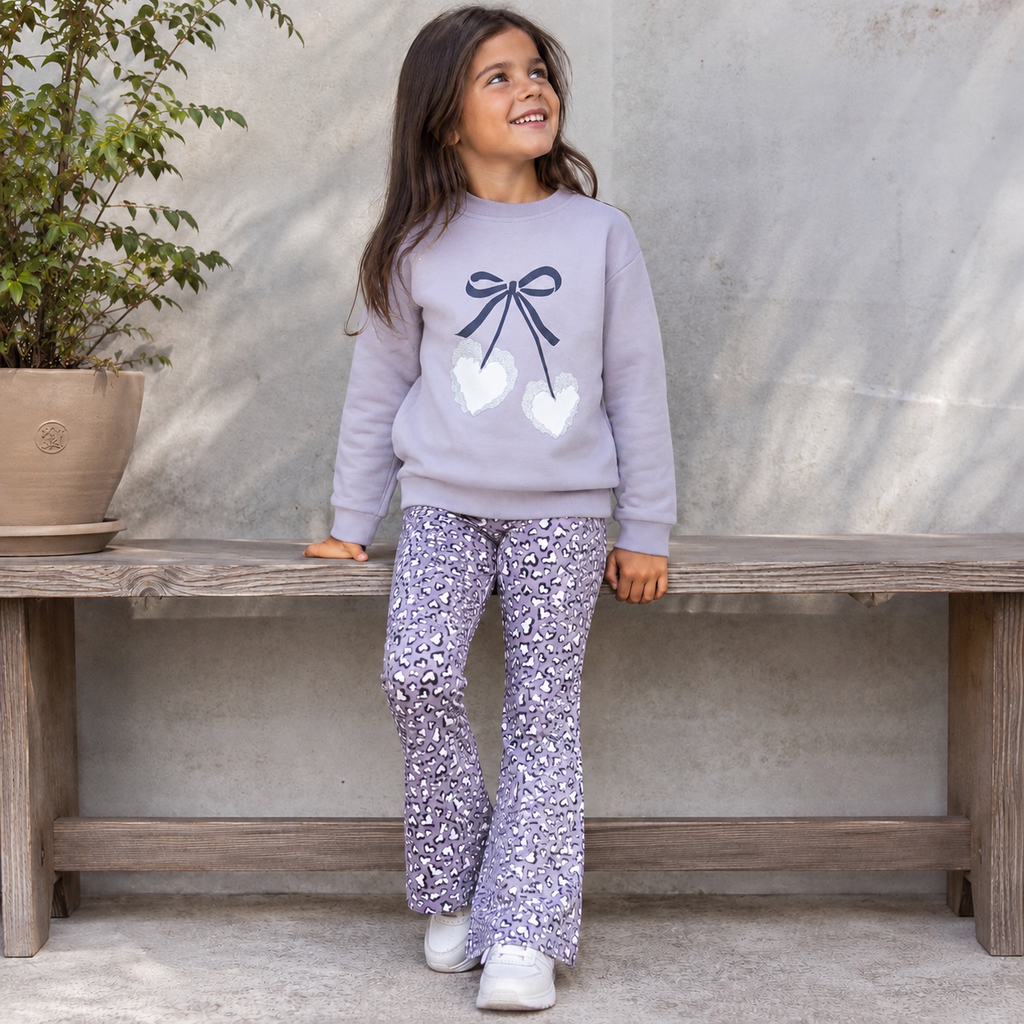 Trui sweat Basalt (lavender gray)