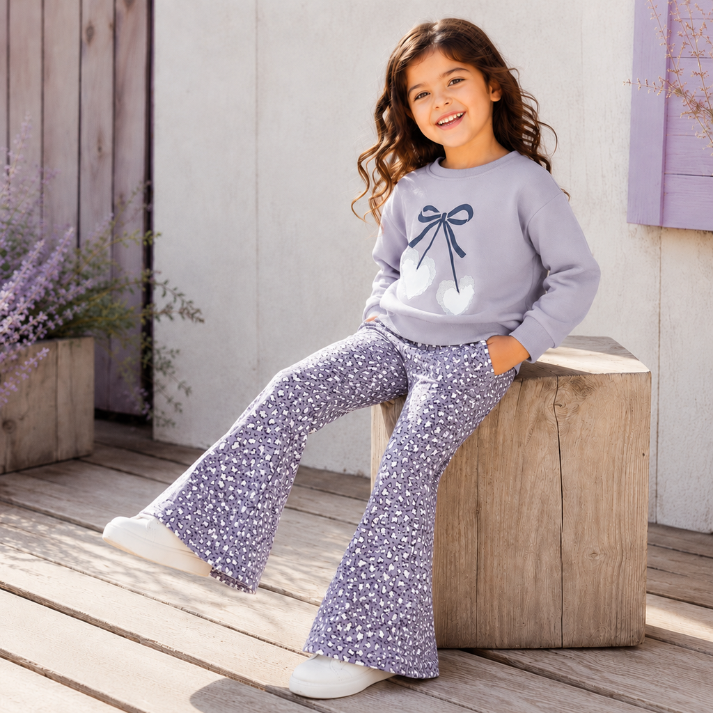 Trui sweat Basalt (lavender gray)
