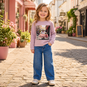 Name It Longsleeve Votea (dawn pink shopping bear)