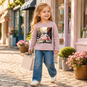 Name It Longsleeve Votea (dawn pink shopping bear)