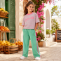 Looxs T-shirt (pink summer stripe)