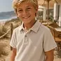 Name It Polo badstof Finti (chateau gray)