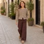 Name It T-shirt rib streep Suraja (shoppping bag/afterglow)