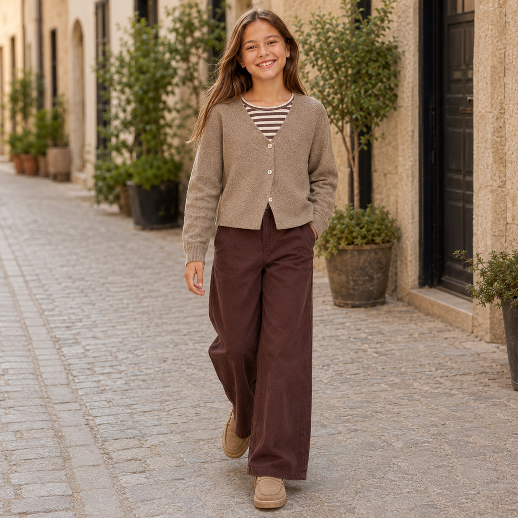 Jeans WIDE LEG Rose (andorra overdyed)
