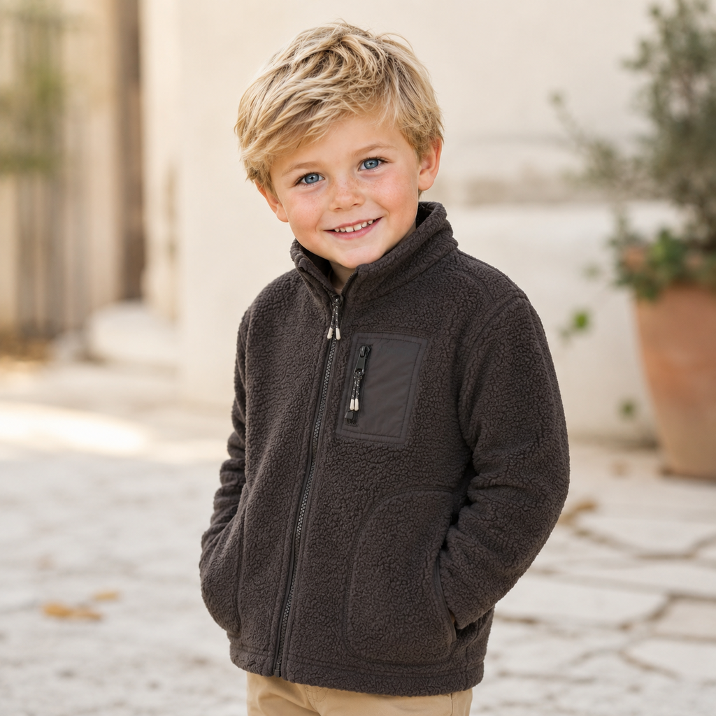 Jasje teddy Miller (chocolate brown)