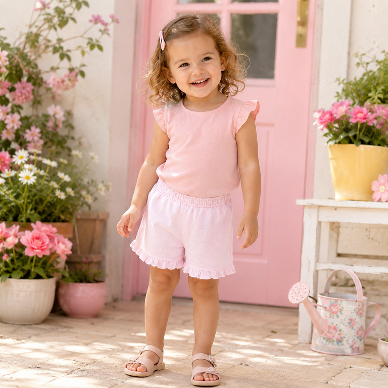 Korte broek Jefona (parfait pink)