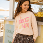 Tumble 'N Dry Trui Bloom (pale peach)